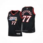 Maglia Bambino Philadelphia 76ers V.j. Edgecombe No 77 Classia 2025-26 Nego