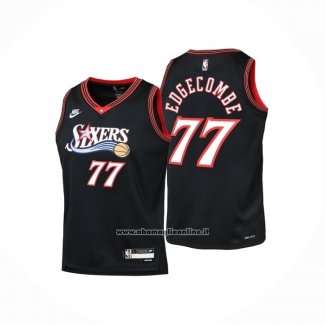 Maglia Bambino Philadelphia 76ers V.j. Edgecombe No 77 Classia 2025-26 Nego