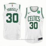 Maglia Boston Celtics Guerschon Yabusele NO 30 Association 2018 Bianco