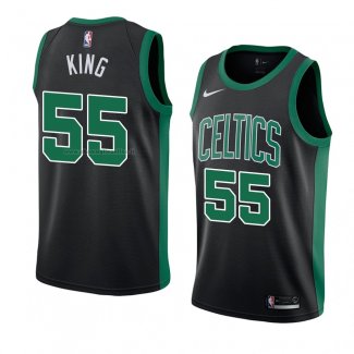 Maglia Boston Celtics Nick King NO 55 Statement 2018 Nero