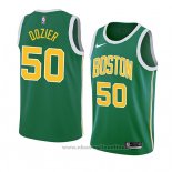 Maglia Boston Celtics P.j. Dozier NO 50 Earned 2018-19 Verde