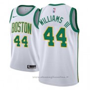 Maglia Boston Celtics Robert Williams III NO 44 Citta 2018-19 Bianco