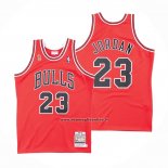Maglia Chicago Bulls Michael Jordan #23 Mitchell & Ness 1995-96 Rosso
