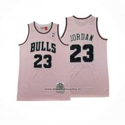 Maglia Chicago Bulls Michael Jordan #23 Mitchell & Ness 1997-98 Rosa