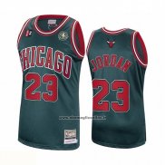 Maglia Chicago Bulls Michael Jordan #23 Mitchell & Ness 1997-98 Verde