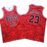 Maglia Chicago Bulls Michael Jordan NO 23 Mitchell & Ness Rosso2