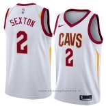 Maglia Cleveland Cavaliers Collin Sexton NO 2 Association 2018 Bianco