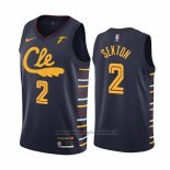 Maglia Cleveland Cavaliers Collin Sexton NO 2 Citta Blu