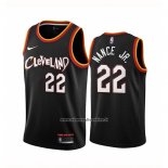 Maglia Cleveland Cavaliers Larry Nance Jr. NO 22 Citta Blu