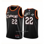 Maglia Cleveland Cavaliers Larry Nance Jr. NO 22 Citta Blu