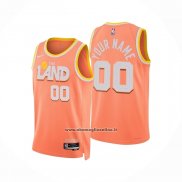 Maglia Cleveland Cavaliers Personalizzate Citta 2025-26 Arancione