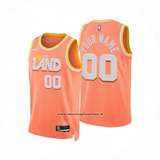 Maglia Cleveland Cavaliers Personalizzate Citta 2025-26 Arancione