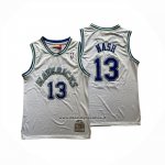 Maglia Dallas Mavericks Steve Nash No 13 Mitchell & Ness 1994-95 Bianco
