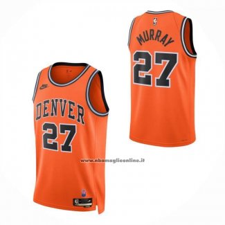 Maglia Denver Nuggets Jamal Murray No 27 Classic 2026-27 Arancione