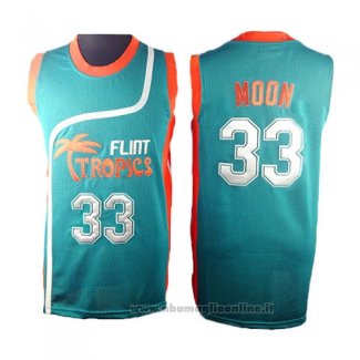 Maglia Film Flint Tropscs Jackie Moon NO 33 Verde