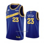 Maglia Golden State Warriors Draymond Green #23 Classic 2022-23 Blu