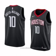 Maglia Houston Rockets Michael Carter-williams NO 10 Statement 2018 Nero