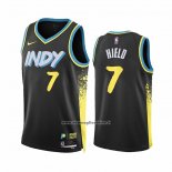 Maglia Indiana Pacers Buddy Hield. #7 Citta 2023-24 Nero