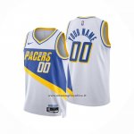 Maglia Indiana Pacers Personalizzate Citta 2025-26 Bianco