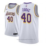 Maglia Los Angeles Lakers Ivica Zubac NO 40 Association 2018-19 Bianco