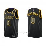 Maglia Los Angeles Lakers Russell Westbrook #0 Mamba 2021-22 Nero