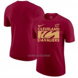 Maglia Manica Corta Cleveland Cavaliers Rosso