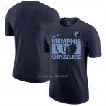 Maglia Manica Corta Memphis Grizzlies Nero