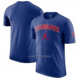 Maglia Manica Corta Philadelphia 76ers Essential Citta Blu