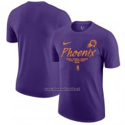 Maglia Manica Corta Phoenix Suns Viola