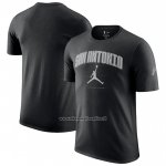 Maglia Manica Corta San Antonio Spurs Essential Citta Nero