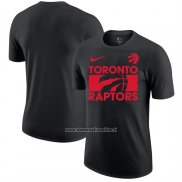 Maglia Manica Corta Toronto Raptors Nero1