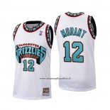 Maglia Memphis Grizzlies Ja Morant #12 Historic Throwback Bianco