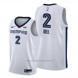 Maglia Memphis Grizzlies Jordan Bell NO 2 Association 2019-20 Bianco
