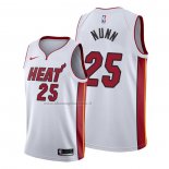 Maglia Miami Heat Kendrick Nunn NO 25 Association 2019-20 Bianco