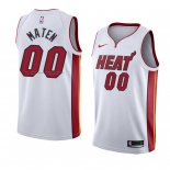 Maglia Miami Heat Yante Maten NO 00 Association 2018 Bianco