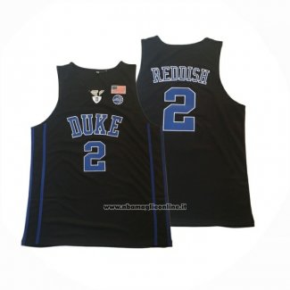 Maglia NCAA Duke Blue Devils Cam Reddish Nero