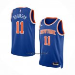 Maglia New York Knicks Jalen Brunson #11 Icon 2022-23 Blu
