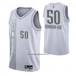 Maglia Oklahoma City Thunder Jeremiah Robinson-earl #50 Citta 2021-22 Bianco