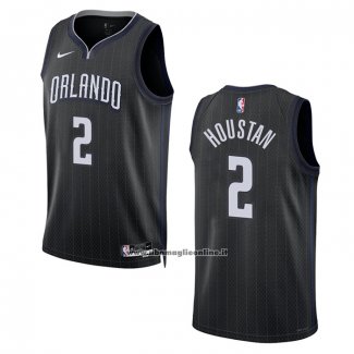 Maglia Orlando Magic Caleb Houstan #2 Citta 2022-23 Nero