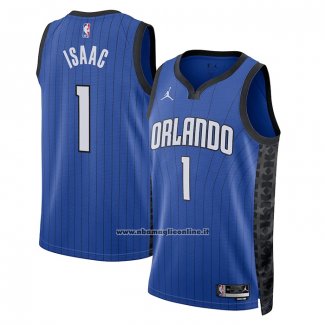 Maglia Orlando Magic Jonathan Isaac #1 Statement 2022-23 Blu