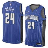 Maglia Orlando Magic Khem Birch NO 24 Icon 2018 Blu