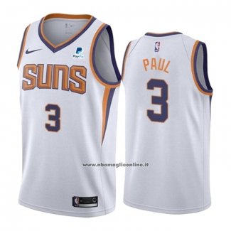 Maglia Phoenix Suns Chris Paul #3 Association 2021 Bianco