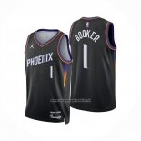 Maglia Phoenix Suns Devin Booker No 1 Statement 2025-26 Nero