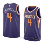 Maglia Phoenix Suns Tyson Chandler NO 4 Icon 2018 Viola