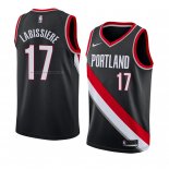 Maglia Portland Trail Blazers Skal Labissiere NO 17 Icon 2018 Nero