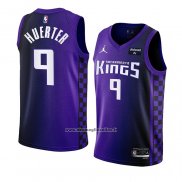 Maglia Sacramento Kings Kevin Huerter #9 Statement 2023-24 Viola