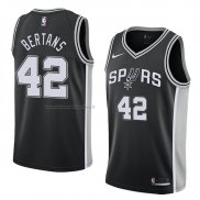 Maglia San Antonio Spurs Davis Bertans NO 42 Icon 2018 Nero