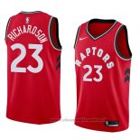 Maglia Toronto Raptors Malachi Richardson NO 23 Icon 2018 Rosso