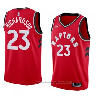 Maglia Toronto Raptors Malachi Richardson NO 23 Icon 2018 Rosso