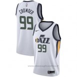 Maglia Utah Jazz Jae Crowder NO 99 Association 2017-18 Bianco